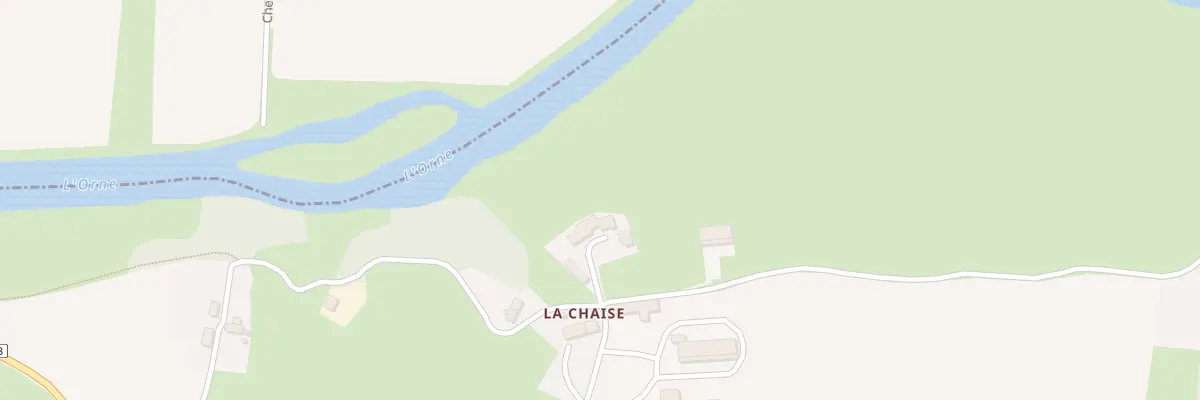 Plan du 6 La Chaise à Clécy