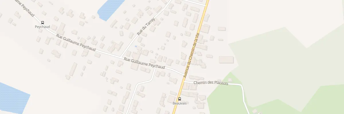 Plan du 1 Rue Guillaume Peychaud à Ambarès-et-Lagrave