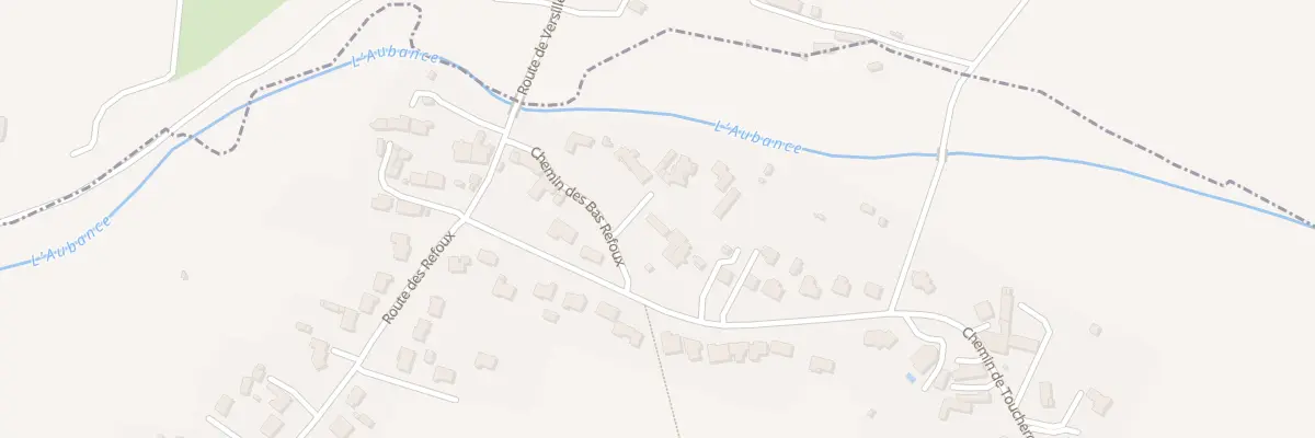 Plan du 2A Che des Bas Refoux à Saint-Melaine-sur-Aubance