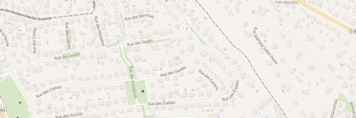 Plan du 5 Rue des Genêts à Saint-Pierre-du-Mont