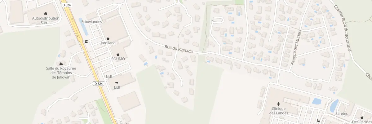 Plan du 9 Imp du Pot de Résine à Saint-Pierre-du-Mont