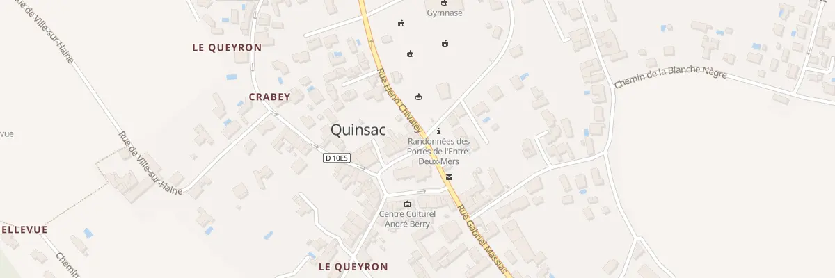 Plan du 2 Rue Henri Chivaley à Quinsac