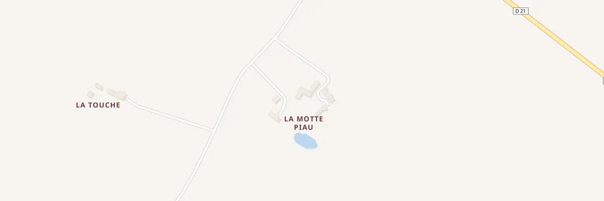Plan du 2 La Motte Piau au Buret