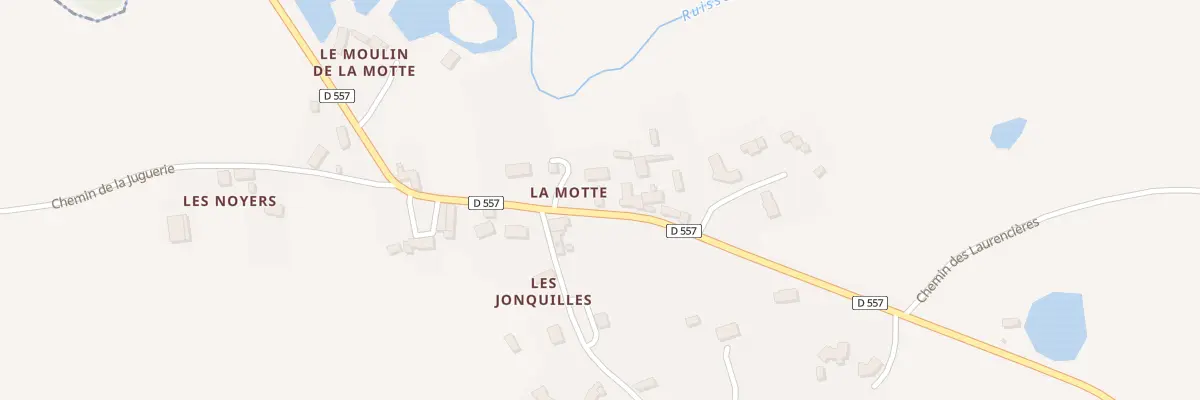 Plan du 2004 Rte de la Motte St Ch Luat à Évron