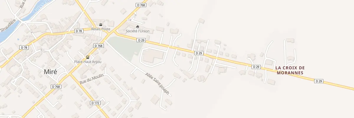 Plan du 4 Rue du Soleil Levant à Miré