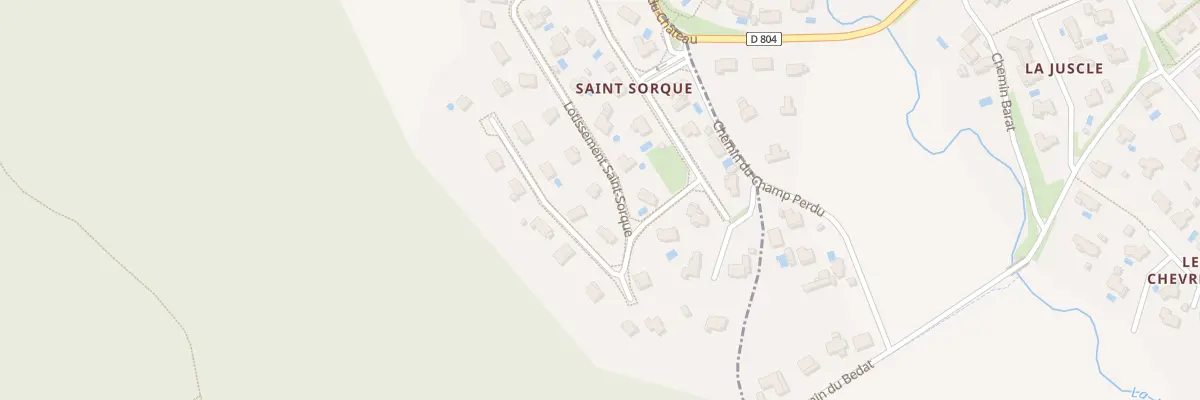 Plan du 28 Lot Saint Sorques à Arbus