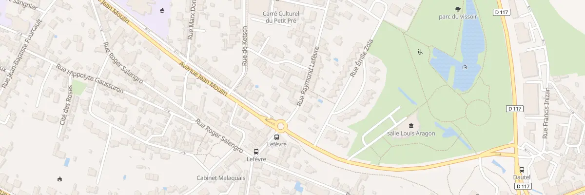 Plan du 71 Rue Raymond Lefèvre à Trélazé