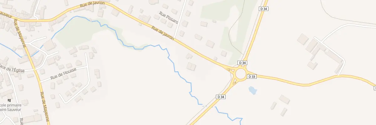 Plan du 30 Rue de javron à Lassay-les-Châteaux