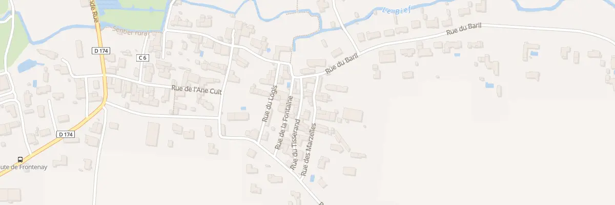 Plan du 6 Rue des Marzelles à Saint-Symphorien