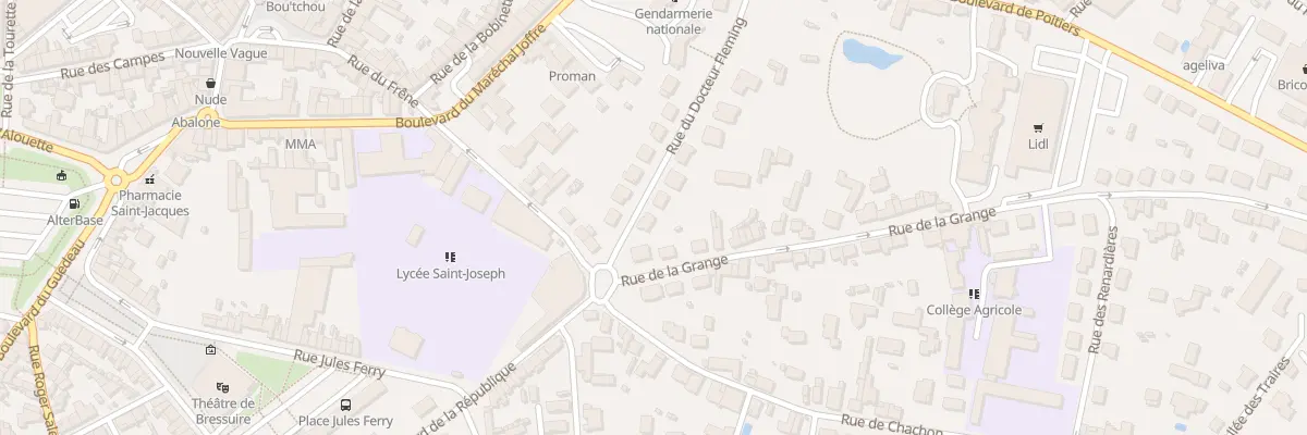 Plan du 4 Rue du Doc Fleming à Bressuire