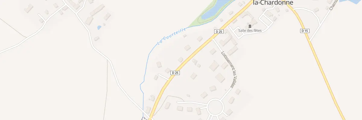 Plan du 8 Rue des Vallées à Sainte-Honorine-la-Chardonne
