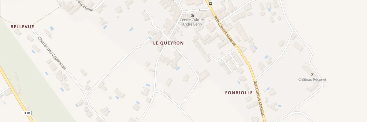 Plan du 120D Le Bourg-Est à Quinsac