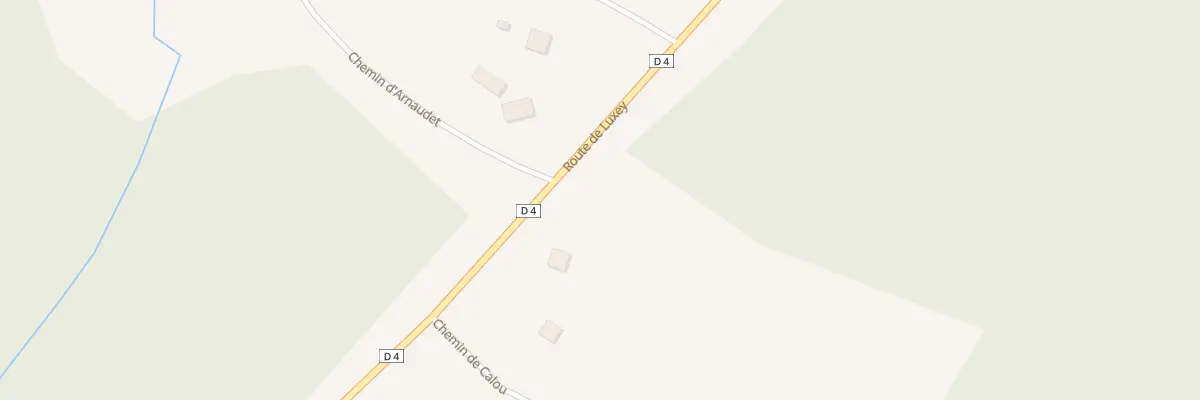 Plan du 1405 Rte de Luxey à Callen