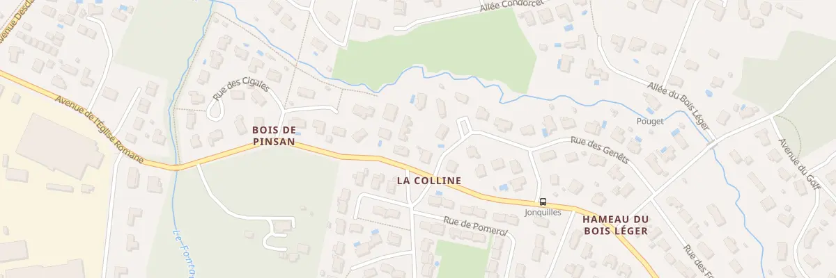 Plan du 127 Av de l’Eglise Romane à Artigues-près-Bordeaux
