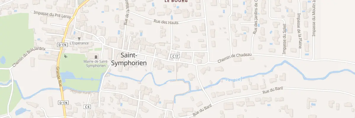 Plan du 41 Rue du Four à Saint-Symphorien