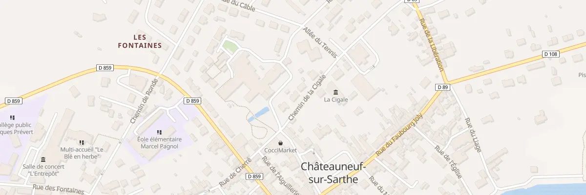 Plan du 1 Che de la Cigale aux Hauts-d’Anjou