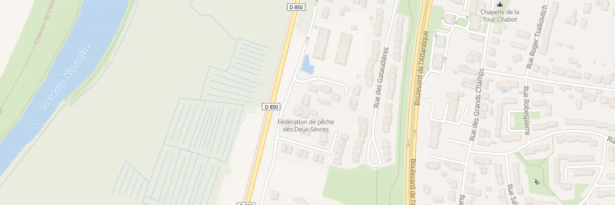 Plan du 31 Rue du Galuchet à Niort