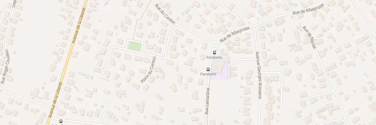 Plan du 24 Rue Lamartine à Ambarès-et-Lagrave