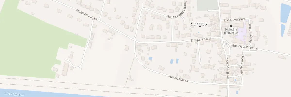 Plan du 4 Rue Jules Ferry aux Ponts-de-Cé