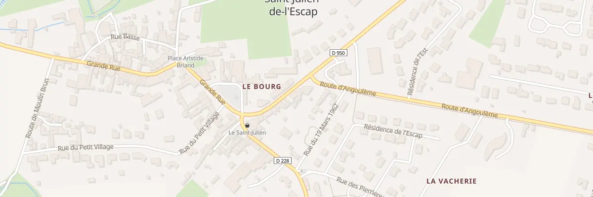 Plan du 5 Grande Rue à Saint-Julien-de-l’Escap