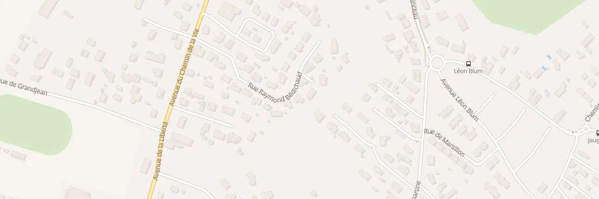 Plan du 10 Rue Raymond Bedichaud à Ambarès-et-Lagrave