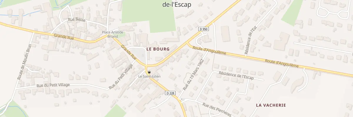 Plan du 9 Gr Grande Rue à Saint-Julien-de-l’Escap