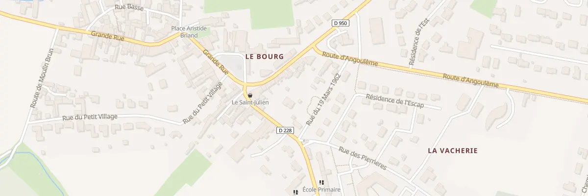 Plan du 9A Rue des Ecoles à Saint-Julien-de-l’Escap