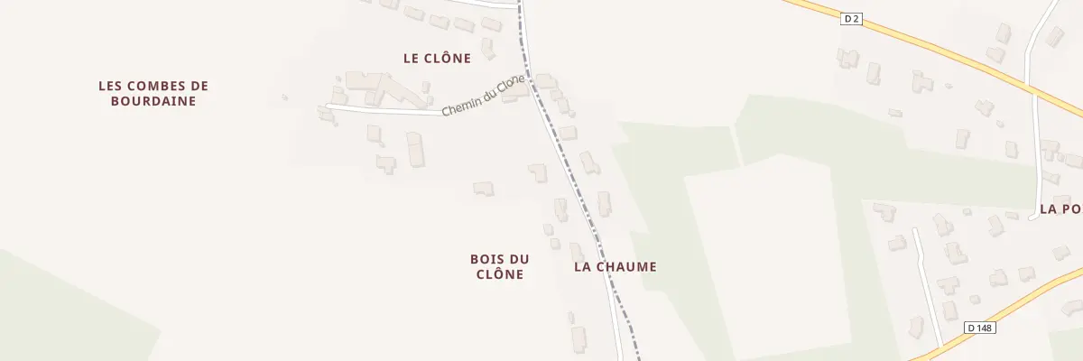 Plan du 7 Rte du Clone à Guitinières