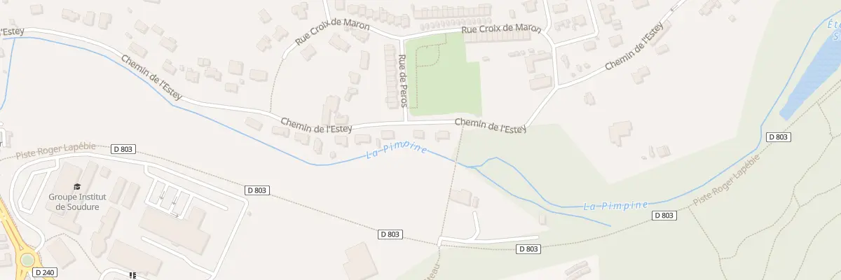 Plan du 21 Che de l’Estey à Latresne