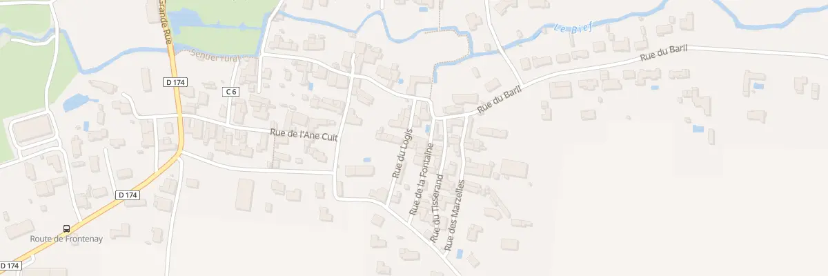 Plan du 7 Rue du Logis à Saint-Symphorien
