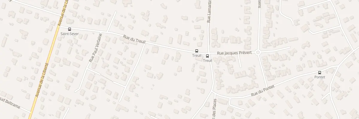 Plan du 6 Rue du Treuil à Ambarès-et-Lagrave