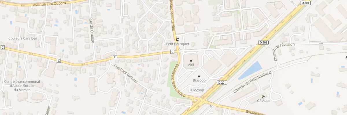 Plan du 762 Rue de la Croix Blanche à Mont-de-Marsan