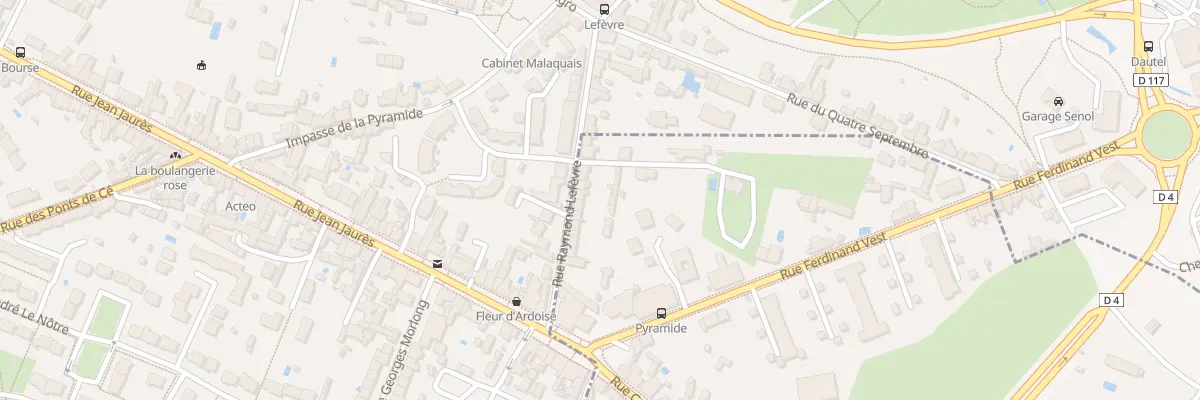 Plan du 18 Rue Raymond Lefèvre aux Ponts-de-Cé