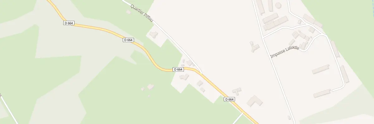 Plan du 33 Qua Piffou à Malaussanne