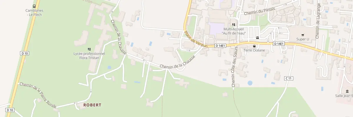 Plan du 3 Che de la Chausse à Camblanes-et-Meynac