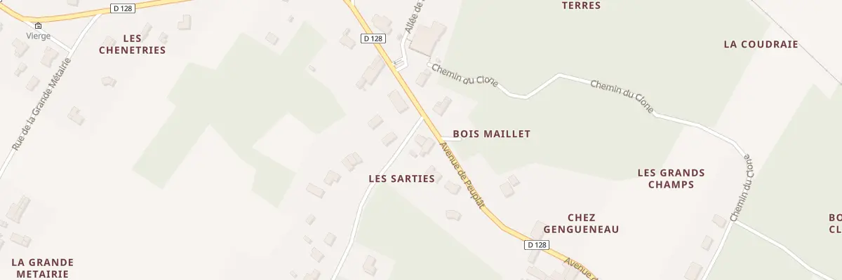 Plan du 1 Rue du Petit Loubet à Rouffiac