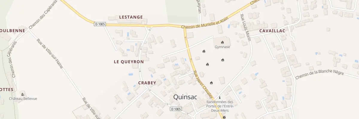 Plan du 18 Rue Henri Chivaley à Quinsac