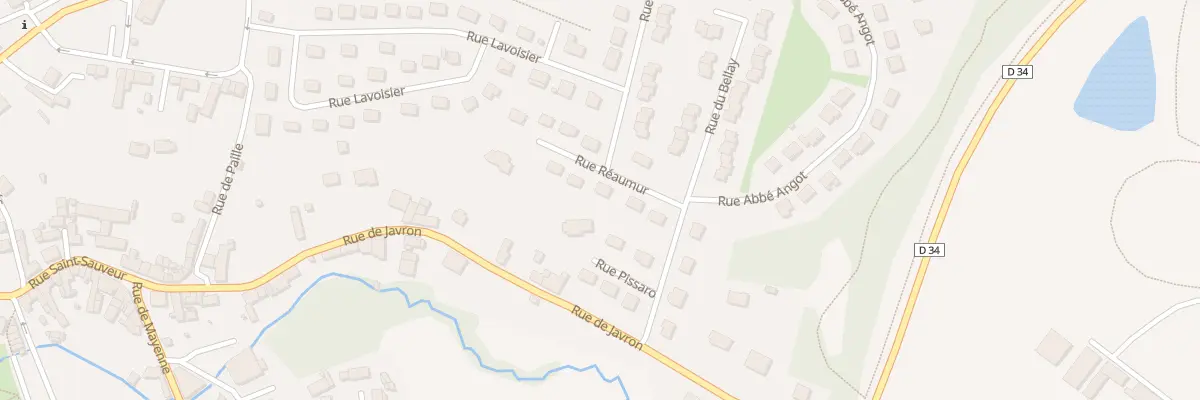 Plan du 5 Rue reaumur à Lassay-les-Châteaux