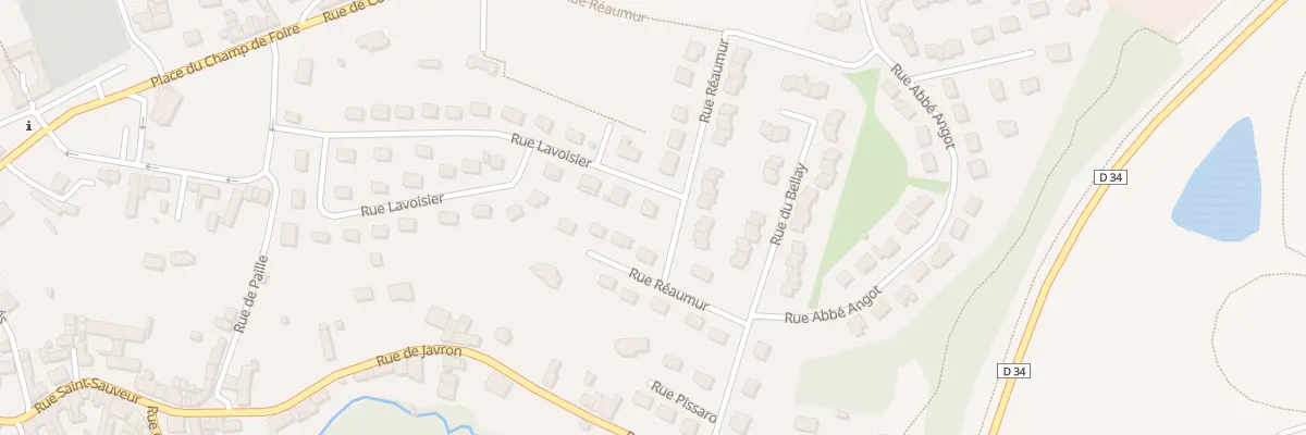 Plan du 8T Rue lavoisier à Lassay-les-Châteaux