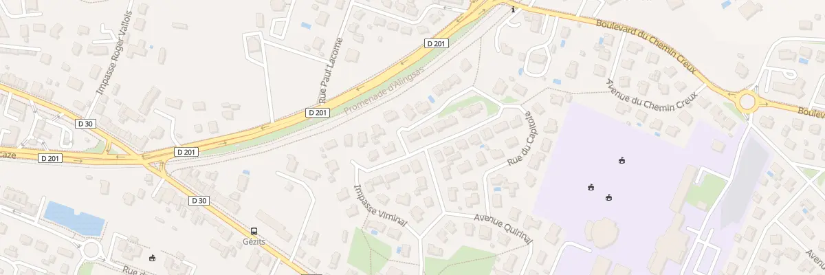 Plan du 7 Rue du Palatin à Mont-de-Marsan