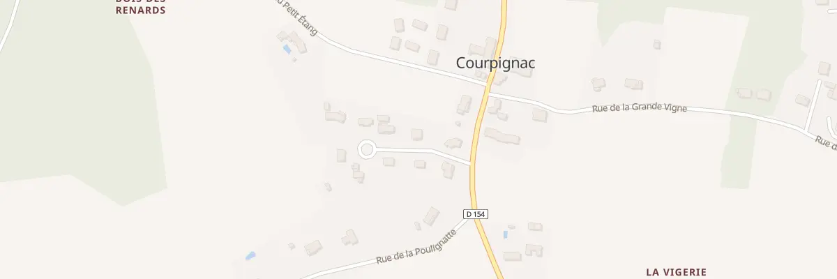 Plan du 4 Cité du Maine au Duc Nord à Courpignac