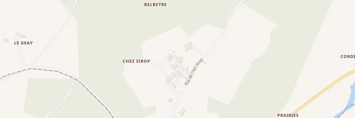 Plan du 19 Rue de Chez Sirop à Marignac