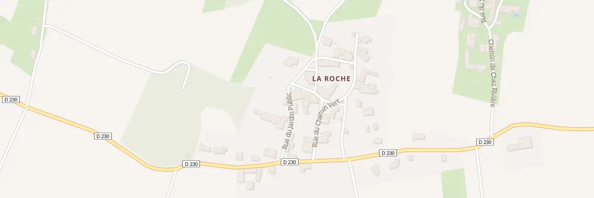 Plan du 10 Rue du Jardin Public à Nantillé