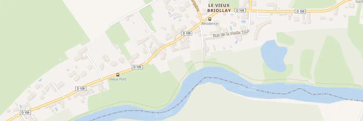 Plan du 32 Rte de Soucelles à Briollay