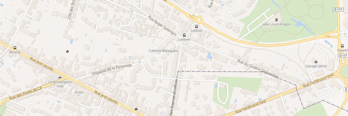 Plan du 37 Rue Raymond Lefèvre à Trélazé