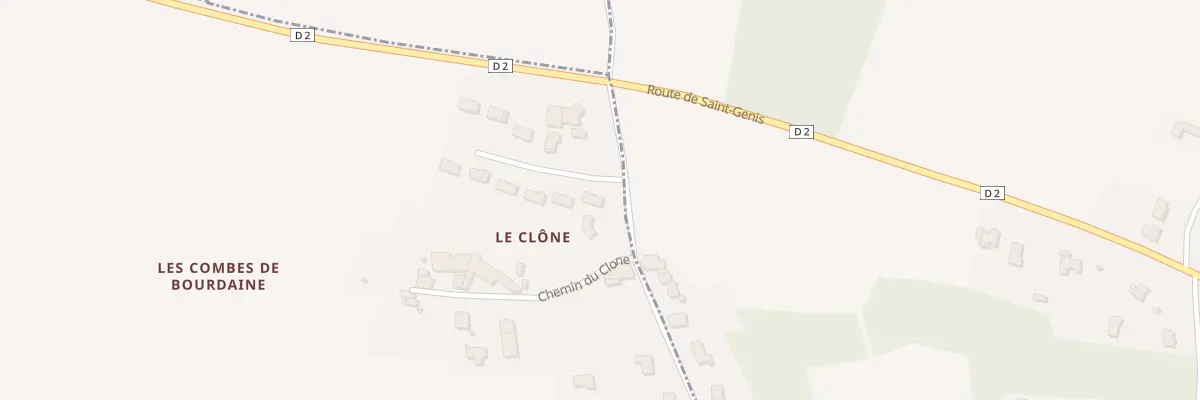 Plan du 5187 Le Clone à Guitinières