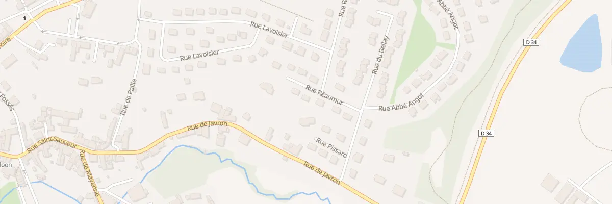 Plan du 7 Rue reaumur à Lassay-les-Châteaux