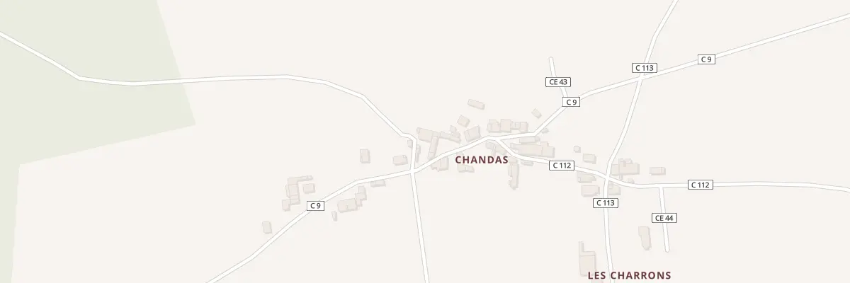 Plan du 1765 Rte du Grand Lopin à Cartelègue