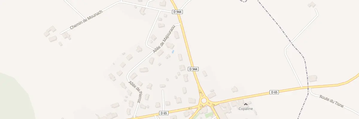 Plan du 145 Rte du Marsan à Aubagnan
