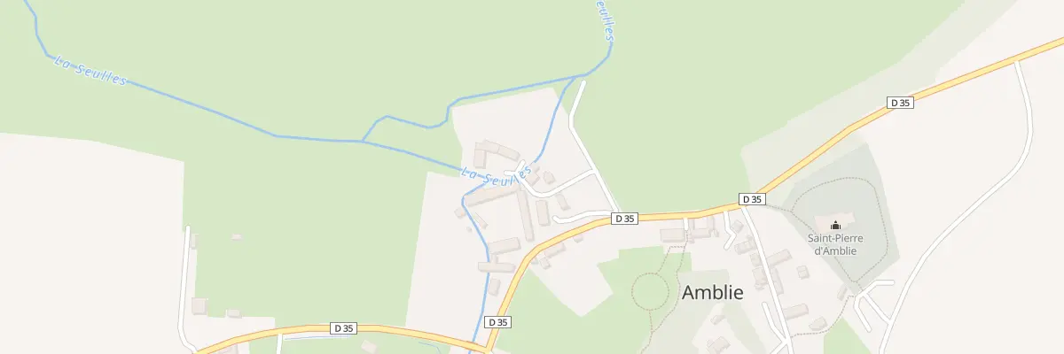Plan du 3 Che du Vieux Pont à Ponts sur Seulles